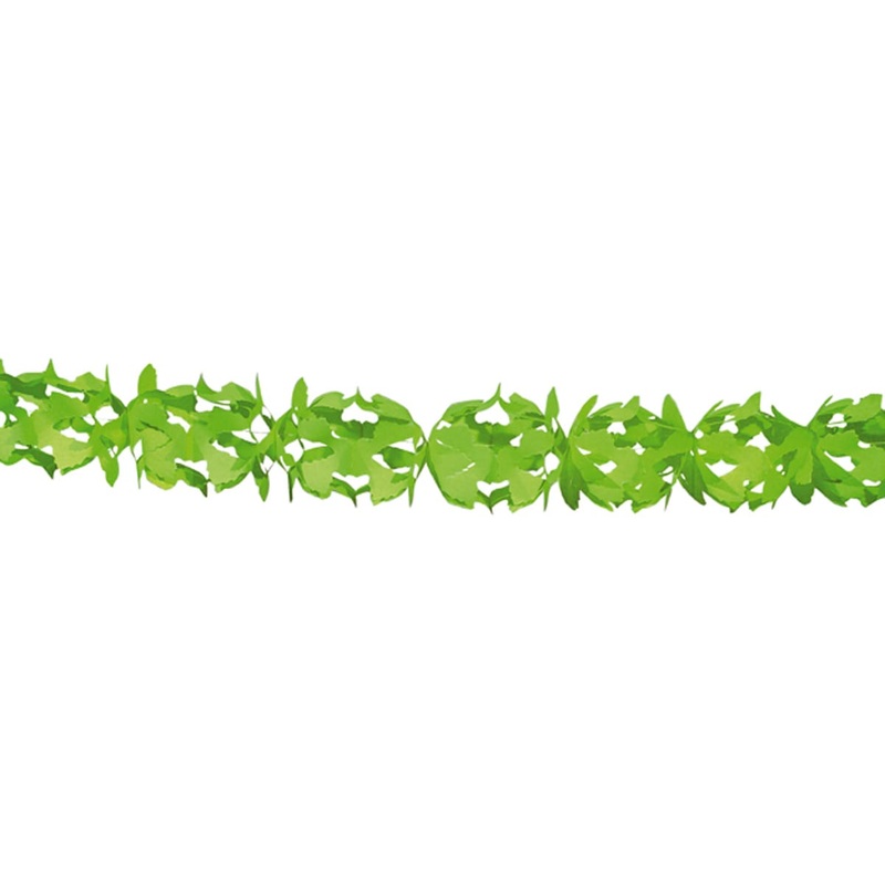Pendulum paper garland Hoku green