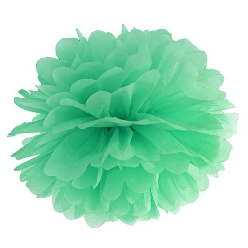 Pompon Romy mint 35cm