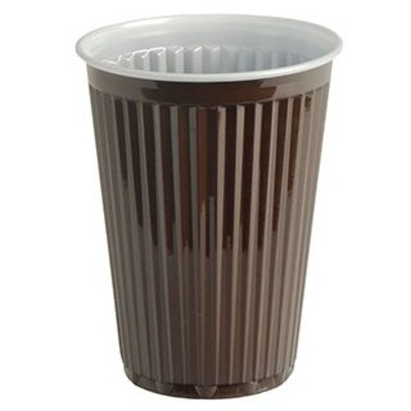 100 automatic thermo cups brown 180ml