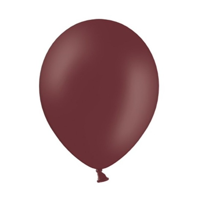 100 balloons pastel chestnut 35cm