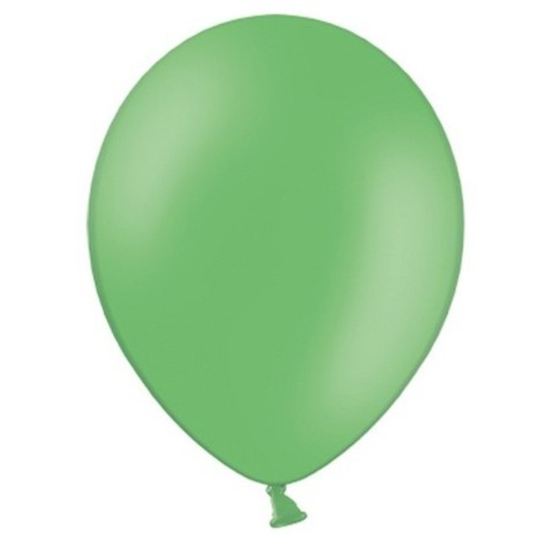 20 party star balloons green 27cm