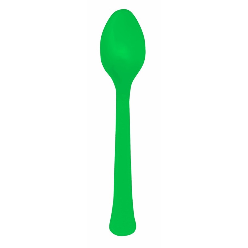 24 Evergreen reusable spoons