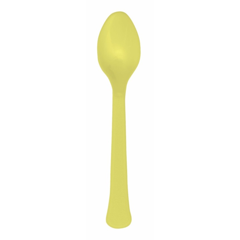 24 Green Lime Spoons reusable