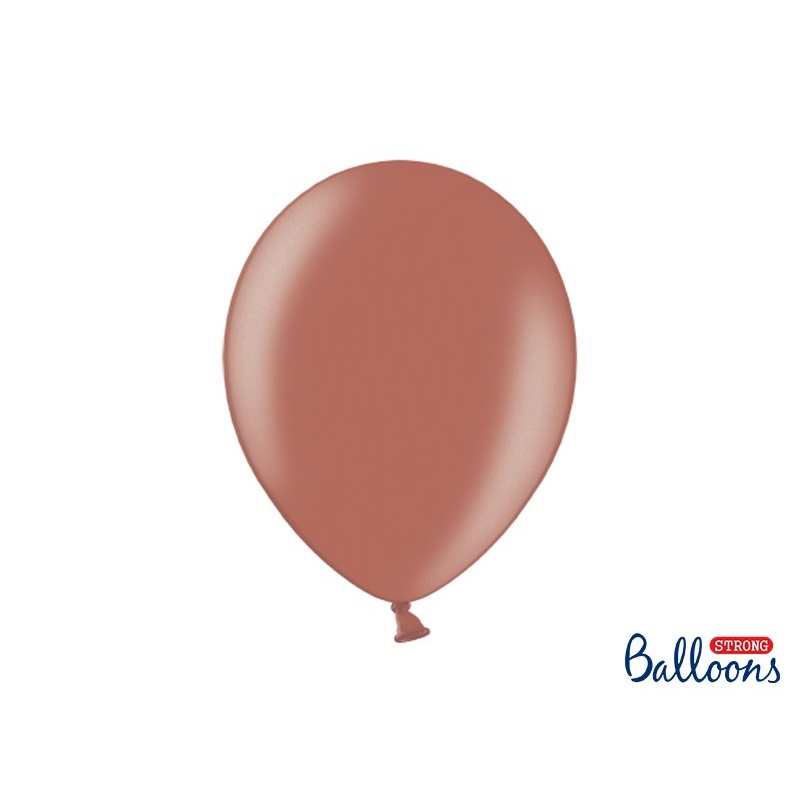 50 balloons Metallic Siena 30cm