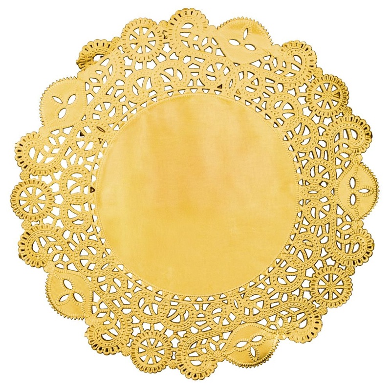 50 Golden Placemats 35.5cm