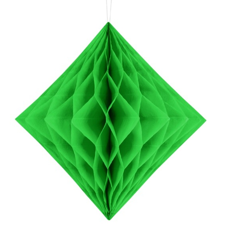 Diamond honeycomb ball apple green 30cm