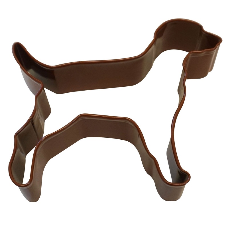 Dog cookie cutter 10.2cm