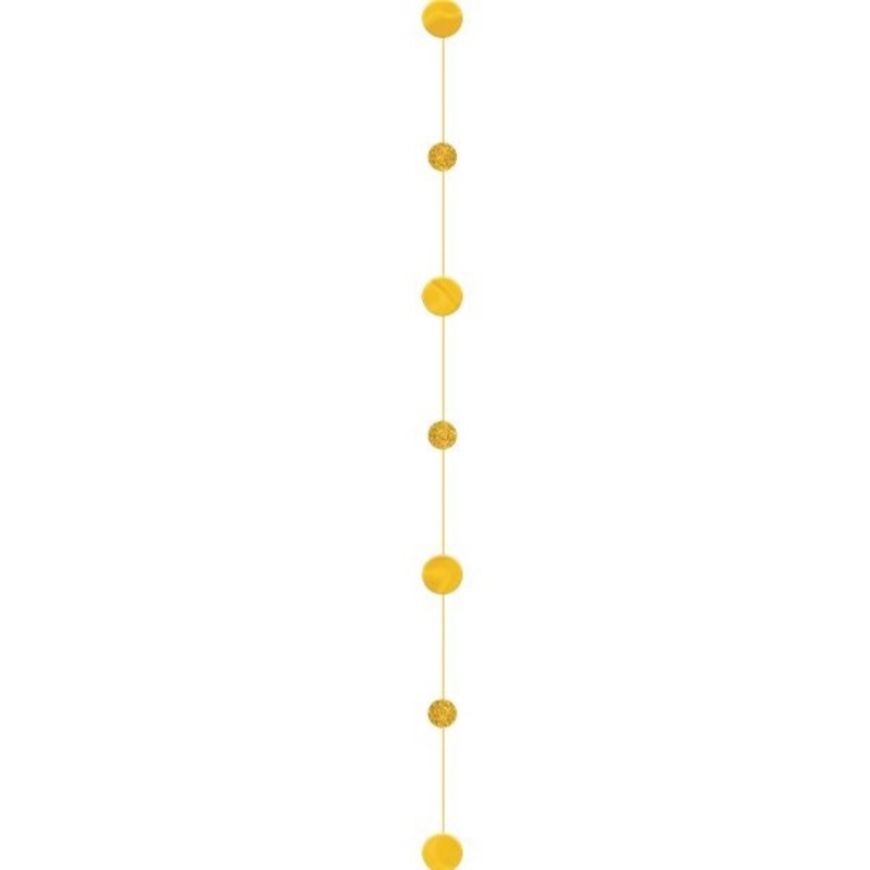 Golden Dots balloon pendant 1.8m