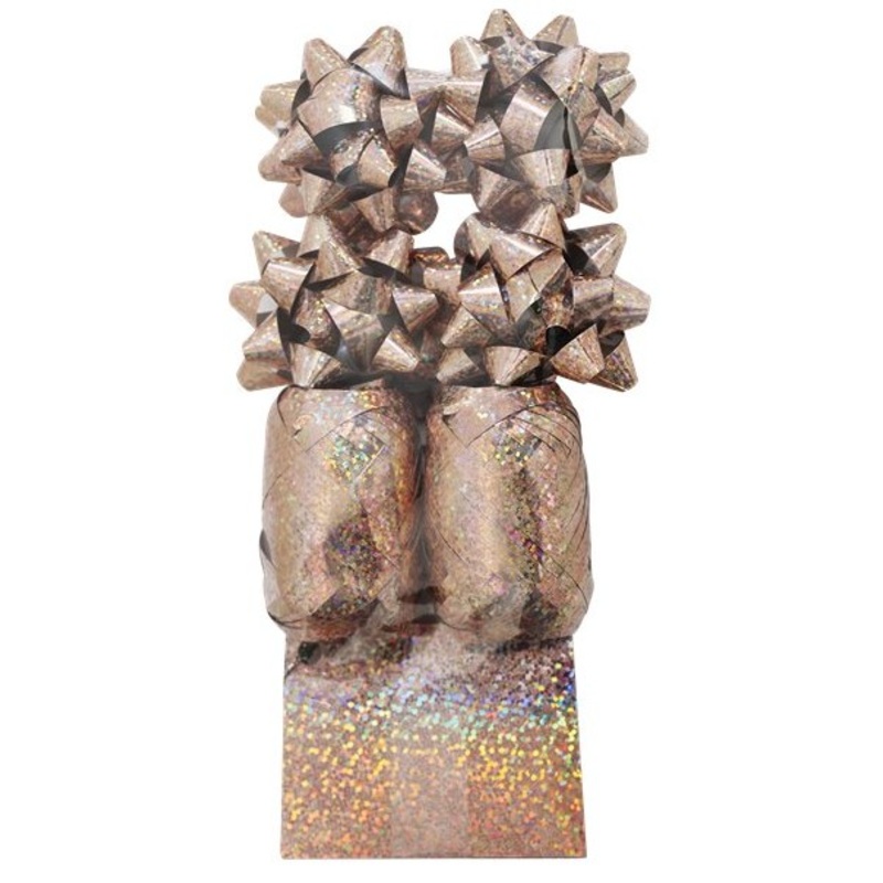 Golden Holo Gift Ribbon Set