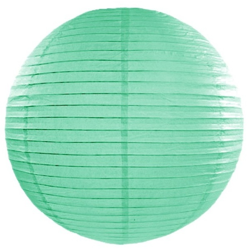 Lantern Lilly mint 65cm