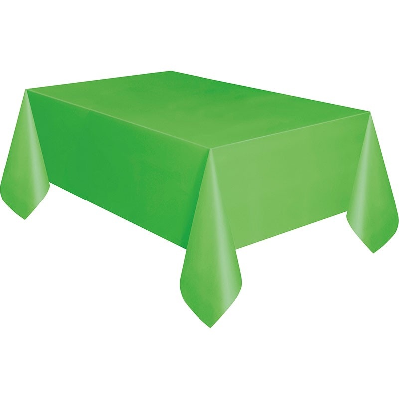PVC Tablecloth Kiwi Green 2.74cm x 1.37m