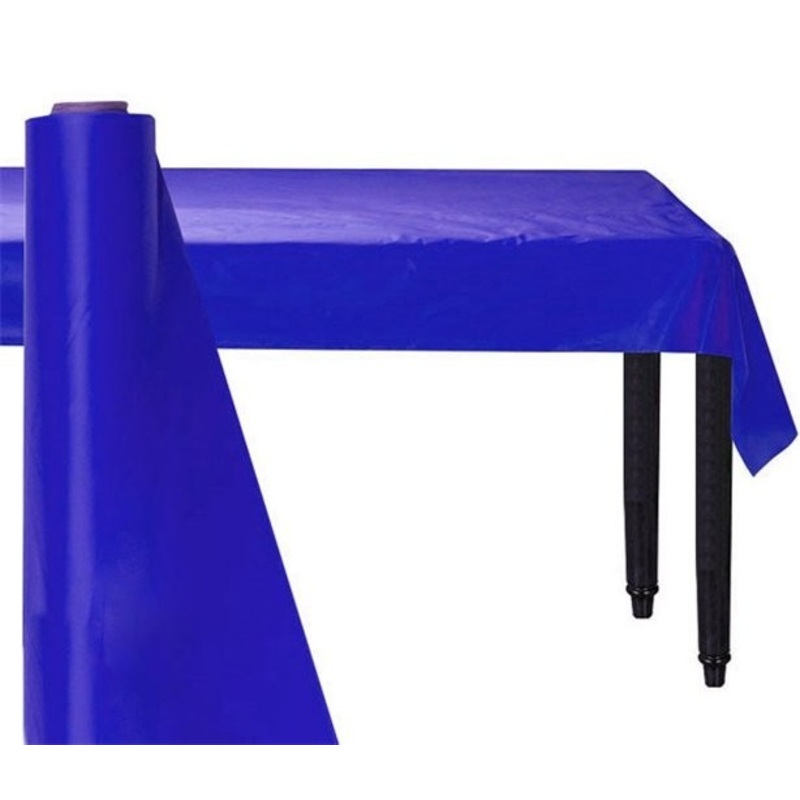 Royal blue tablecloths roll 30m