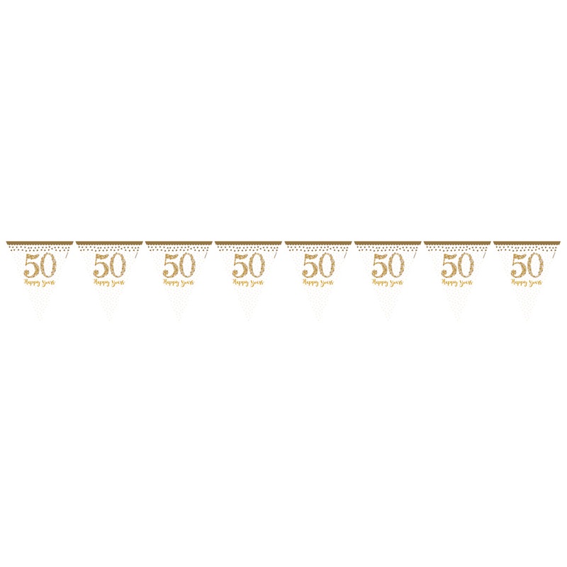 Sparkling 50 Years pennant chain