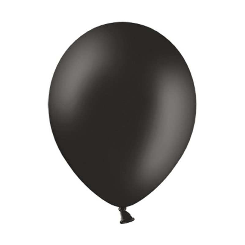 100 balloons Susi black 12cm