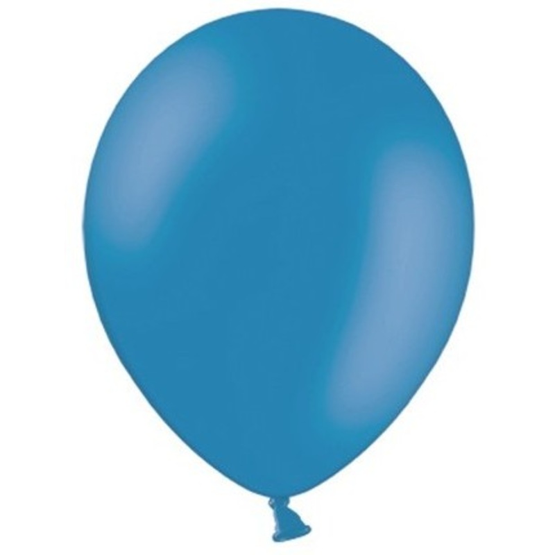 100 Celebration balloons blue 23cm