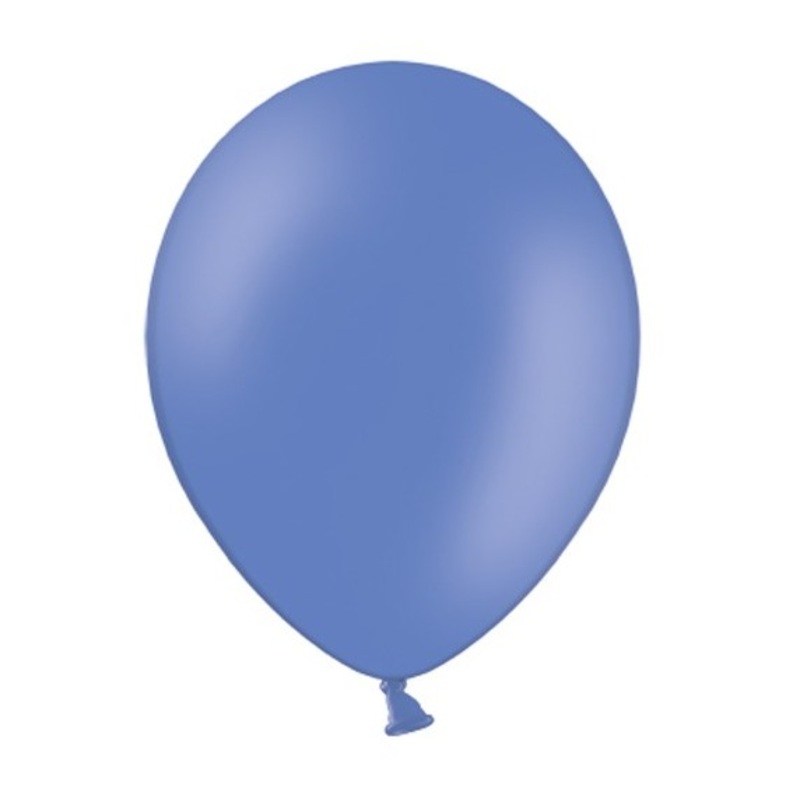 100 cornflower blue balloons 25cm