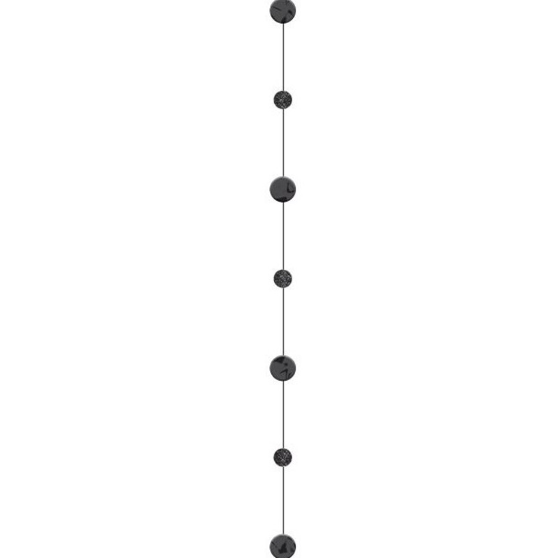 Black Dots ballon pendant 1.8m
