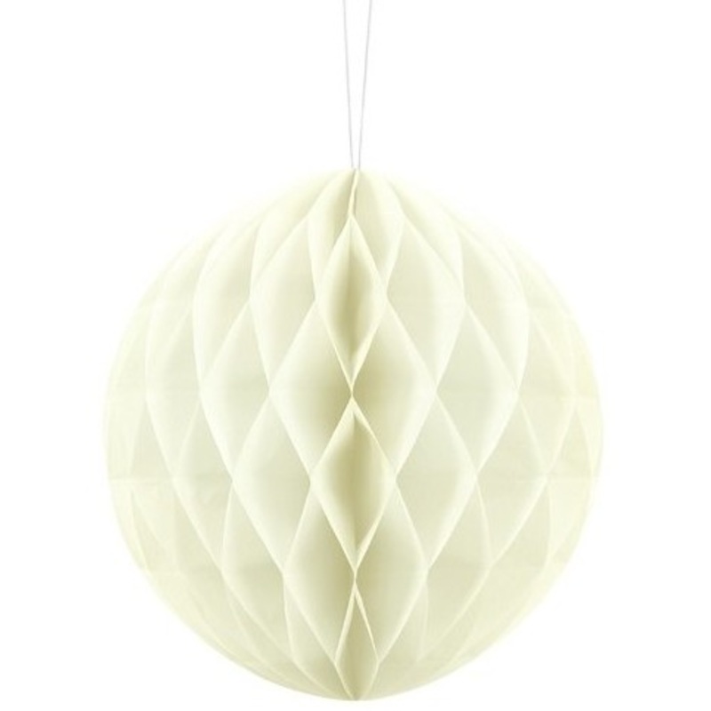 Honeycomb ball Lumina cream 20cm