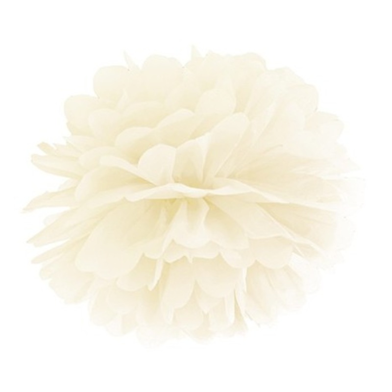 Pompon Romy cream 25cm