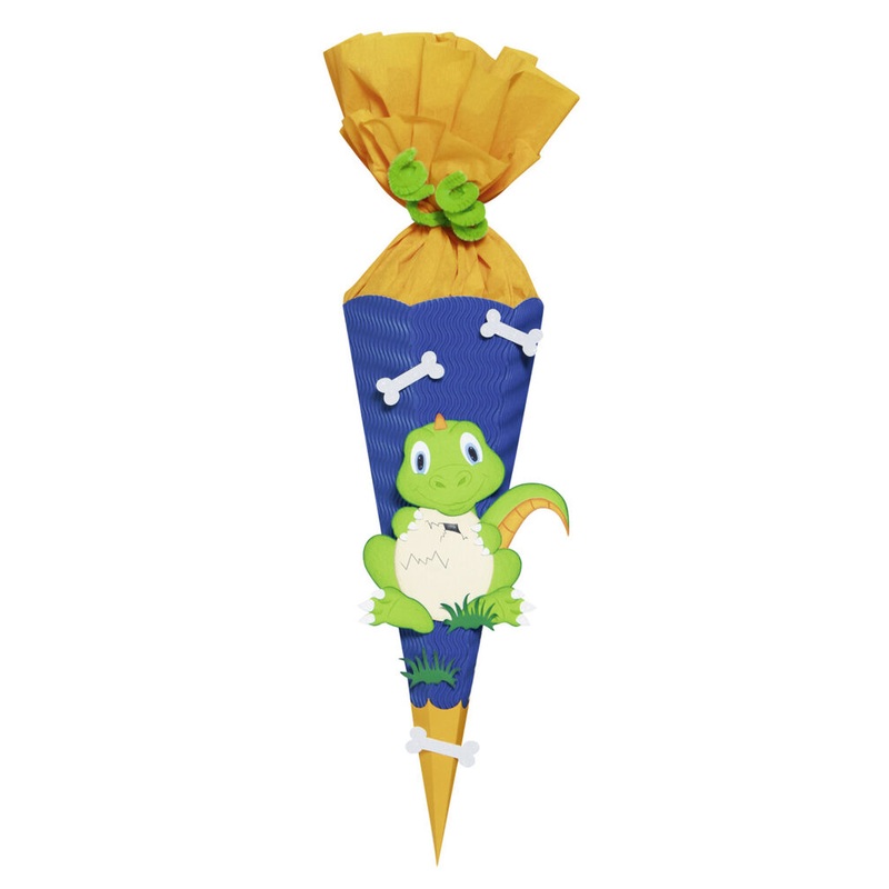 Schultten Bastelset Mini Dino blau