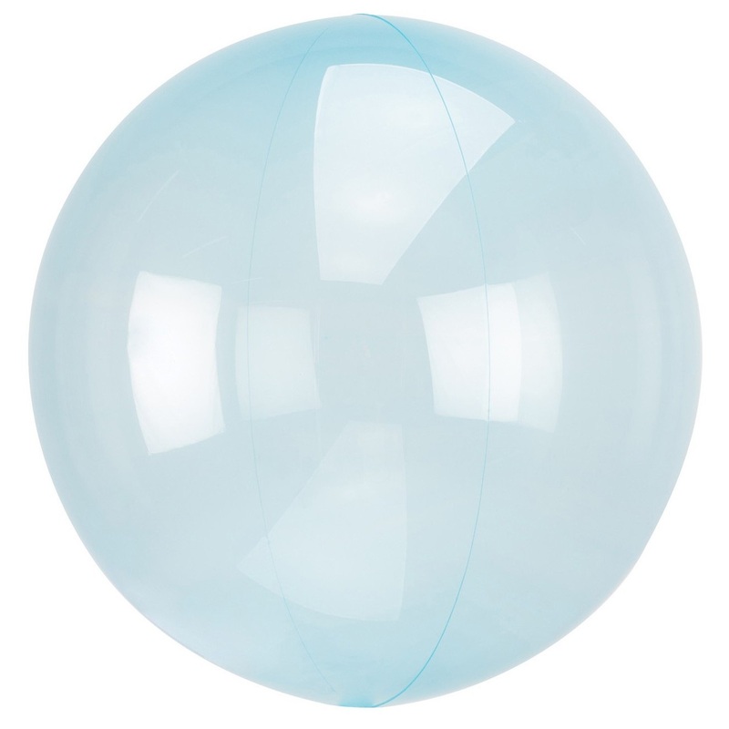 Sky blue ball balloon 40cm