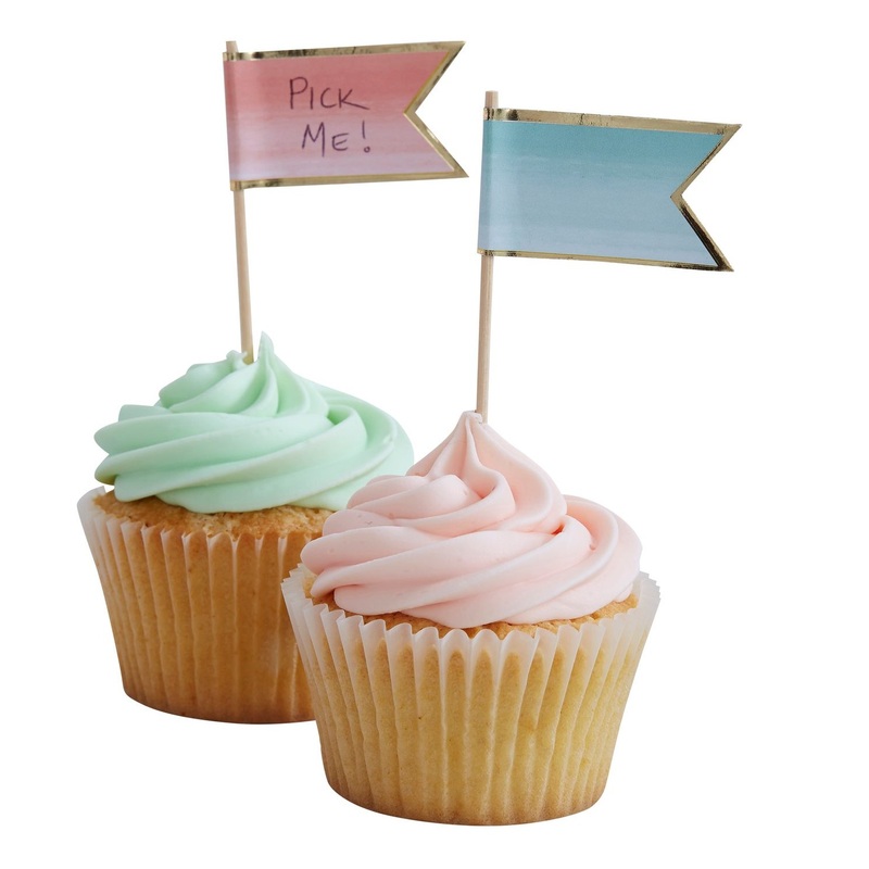 10 Birthday Blush Party Picker 10cm
