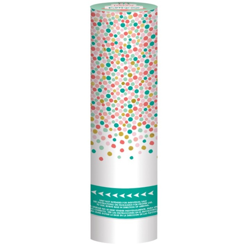 2 Happy Poppers confetti cannons 20cm