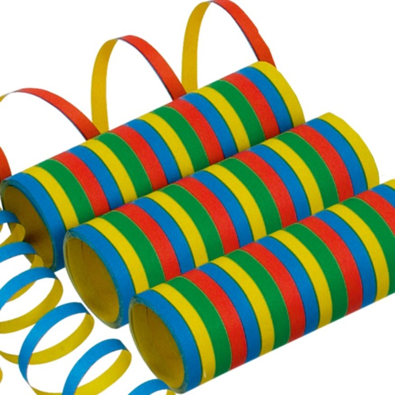 3 rolls of streamers streak fun