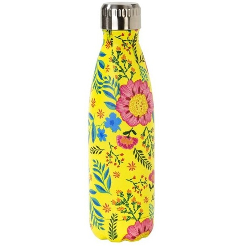 Floral boho drinking bottle environmentally friendly 500ml
