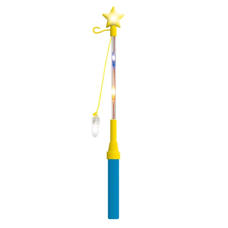 Lantern stick star with LED