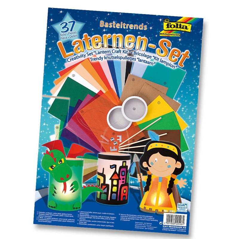 Laternen Bastelset 37 Teile