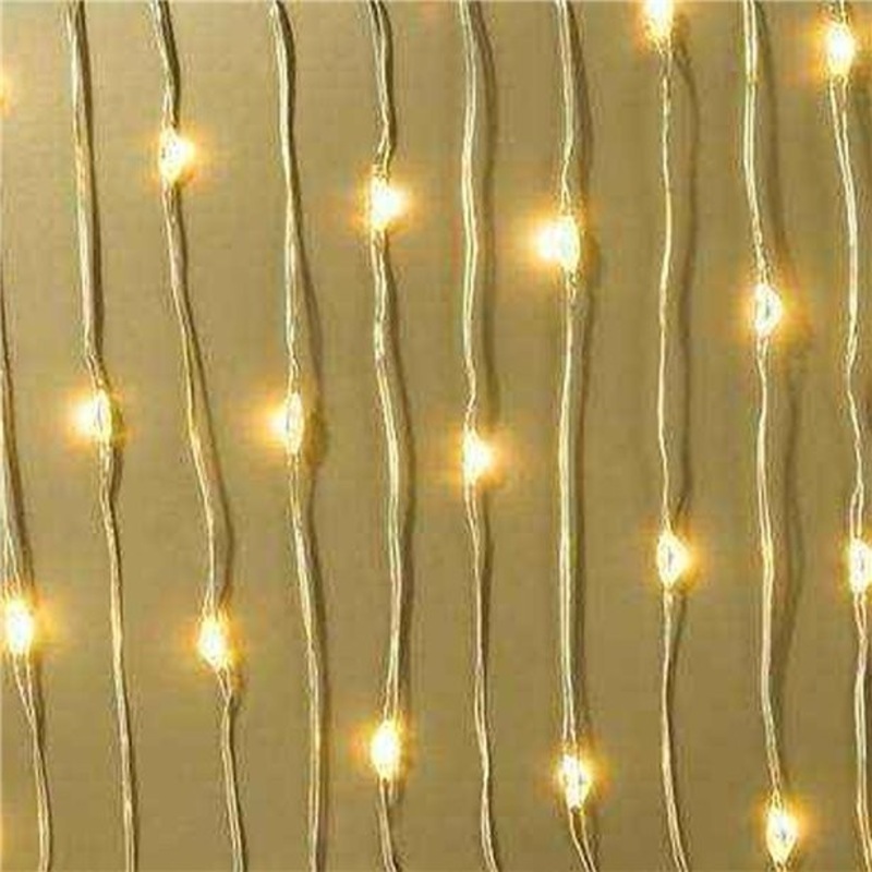 LED wire light chain warm white 3m
