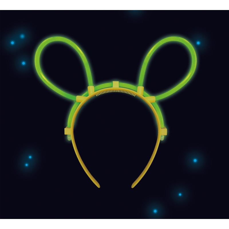 Power Glow Mouse Ears Tiara Green