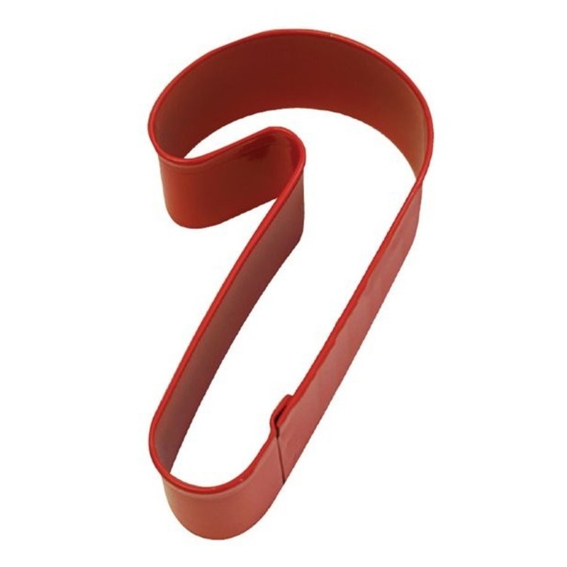 Sweet candy cane cookie cutter 9cm