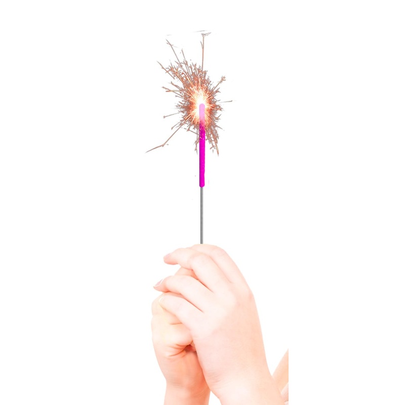 10 Sparklers Multi-colour 16cm