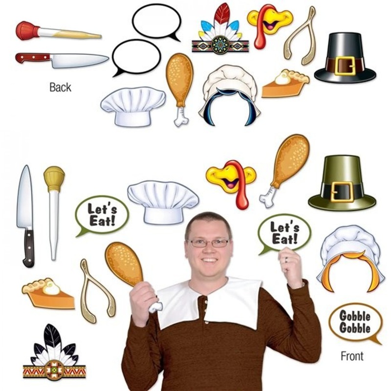 14 Happy Thanksgiving photo props