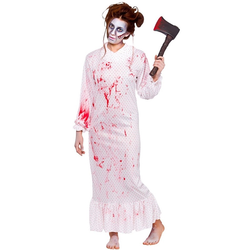 Bloodstained Psycho Night Dress S-M
