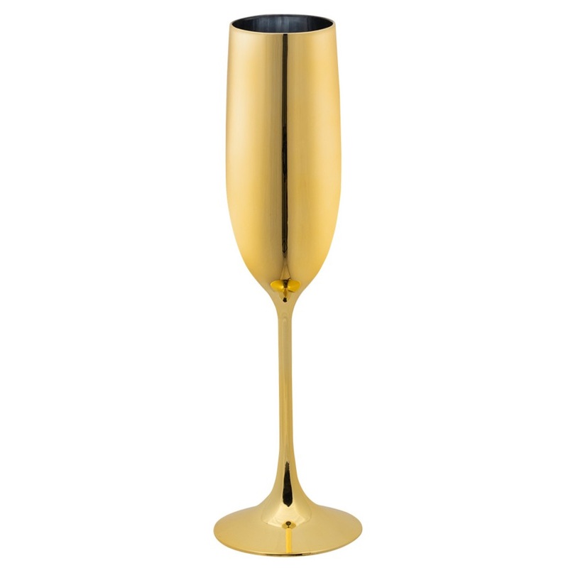 Champagne glass gold 125ml