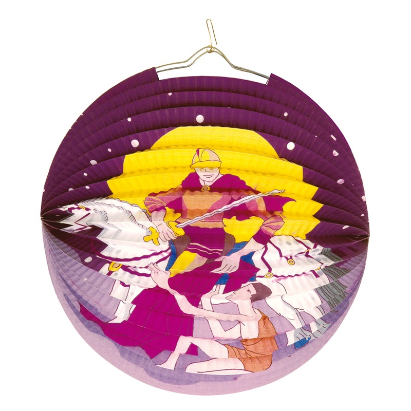 Colorful Saint Martin lampion around 25cm