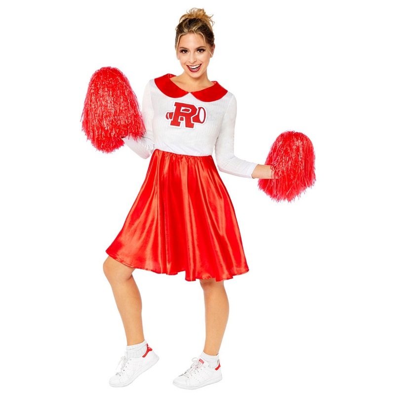 Deluxe cheerleader women's costume Sandy Grease 34-36