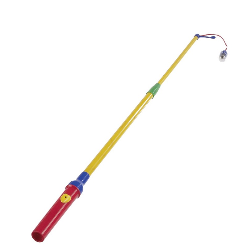 Extendable electric LED lantern stick Leo 48-75cm