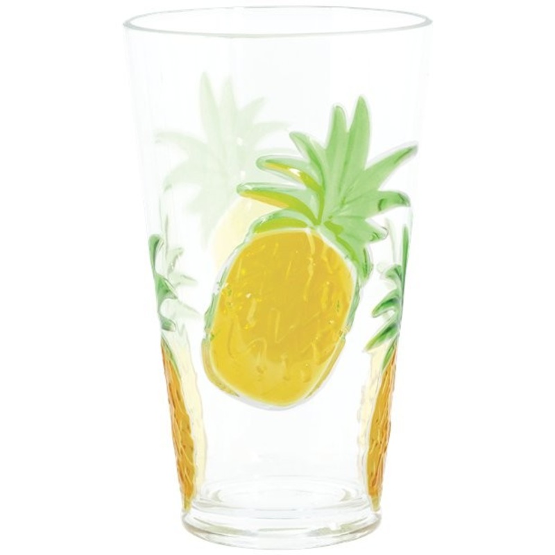 Pineapple glass made of plastic 680ml