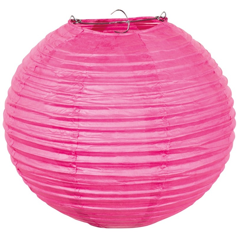 Pink ball lantern 25cm