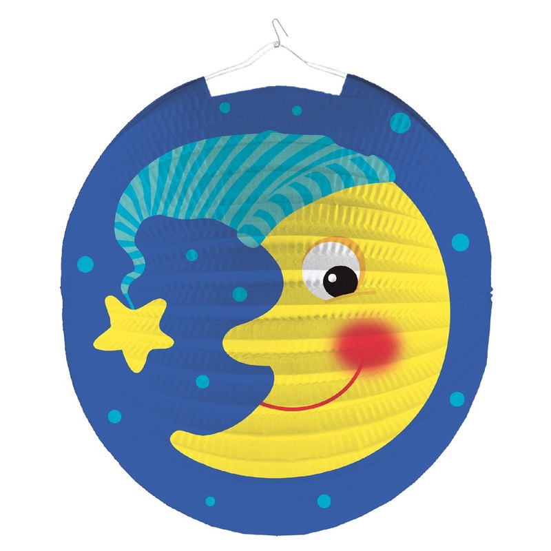 Sankt Martin Lampion cute moon with cap