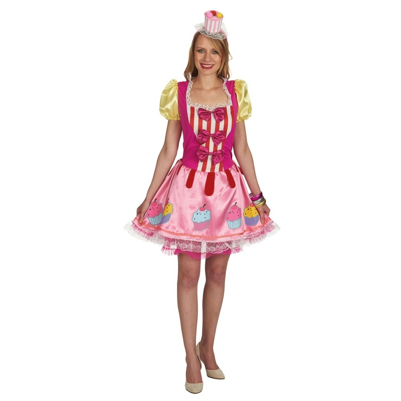 Sweet cupcake ladies costume 32-34