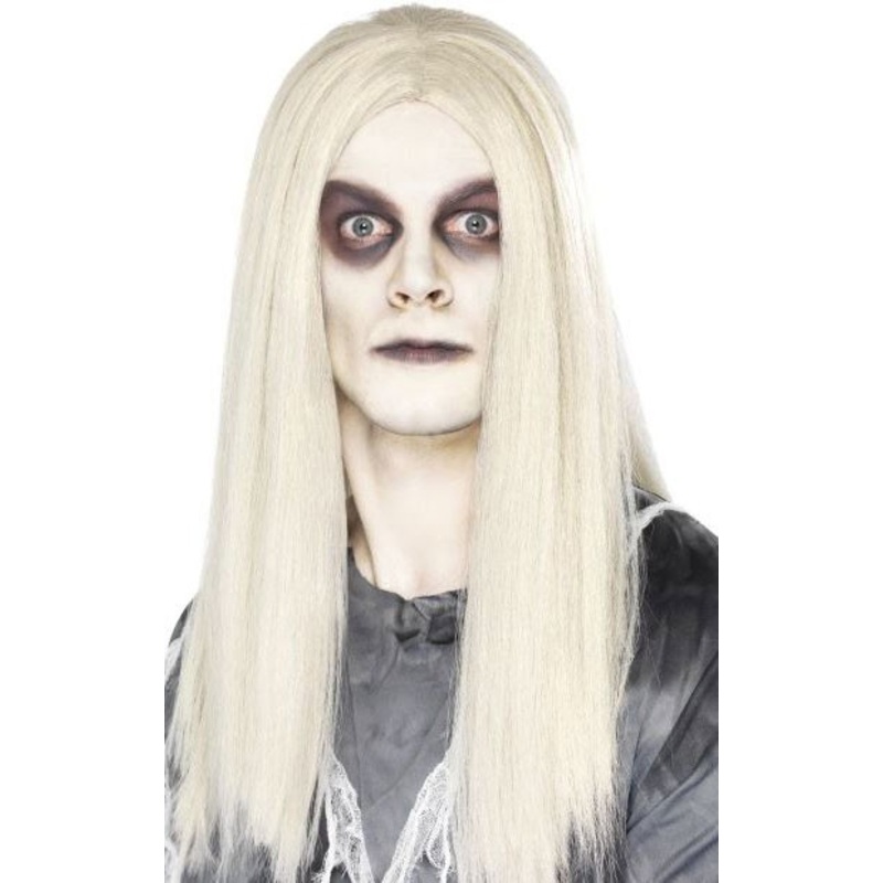 Blonde demon Halloween wig