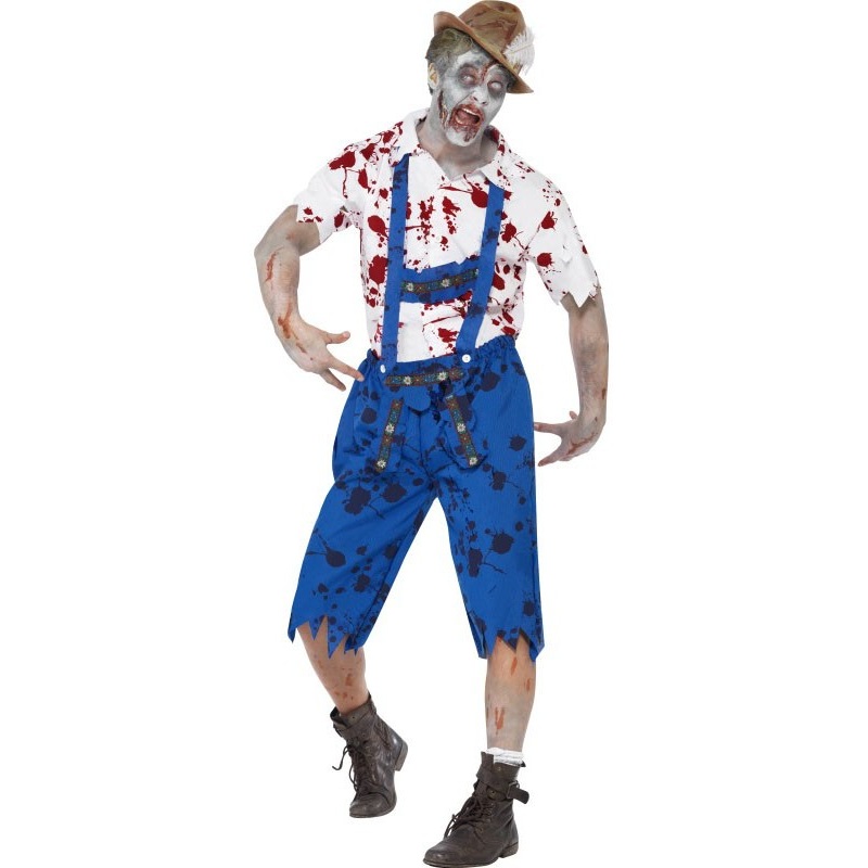 Blue Oktoberfest zombie M