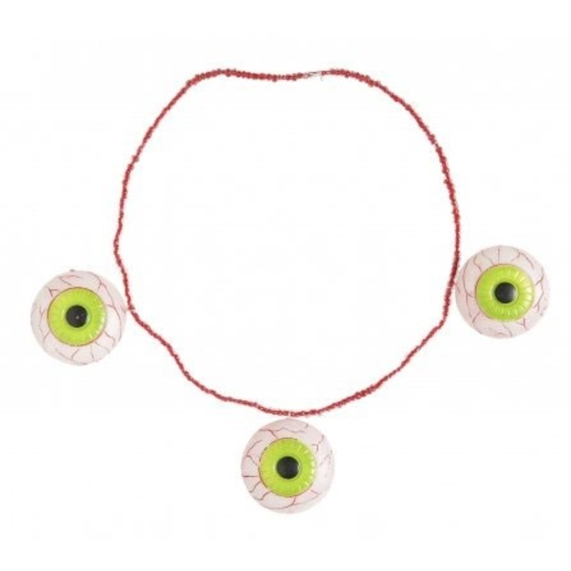 Googly eyes necklace