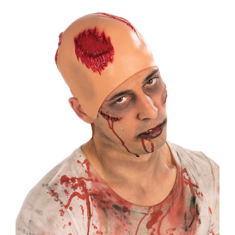 Horror zombie bald hood