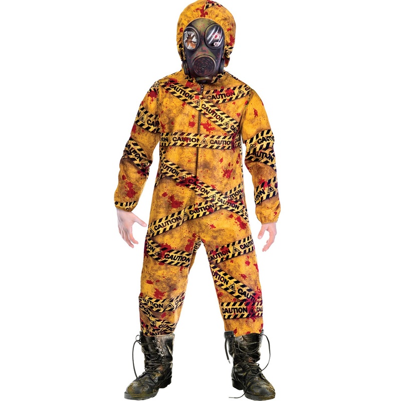 Quarantine zombie costume for kids